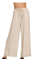 Wide Leg Linen Pants