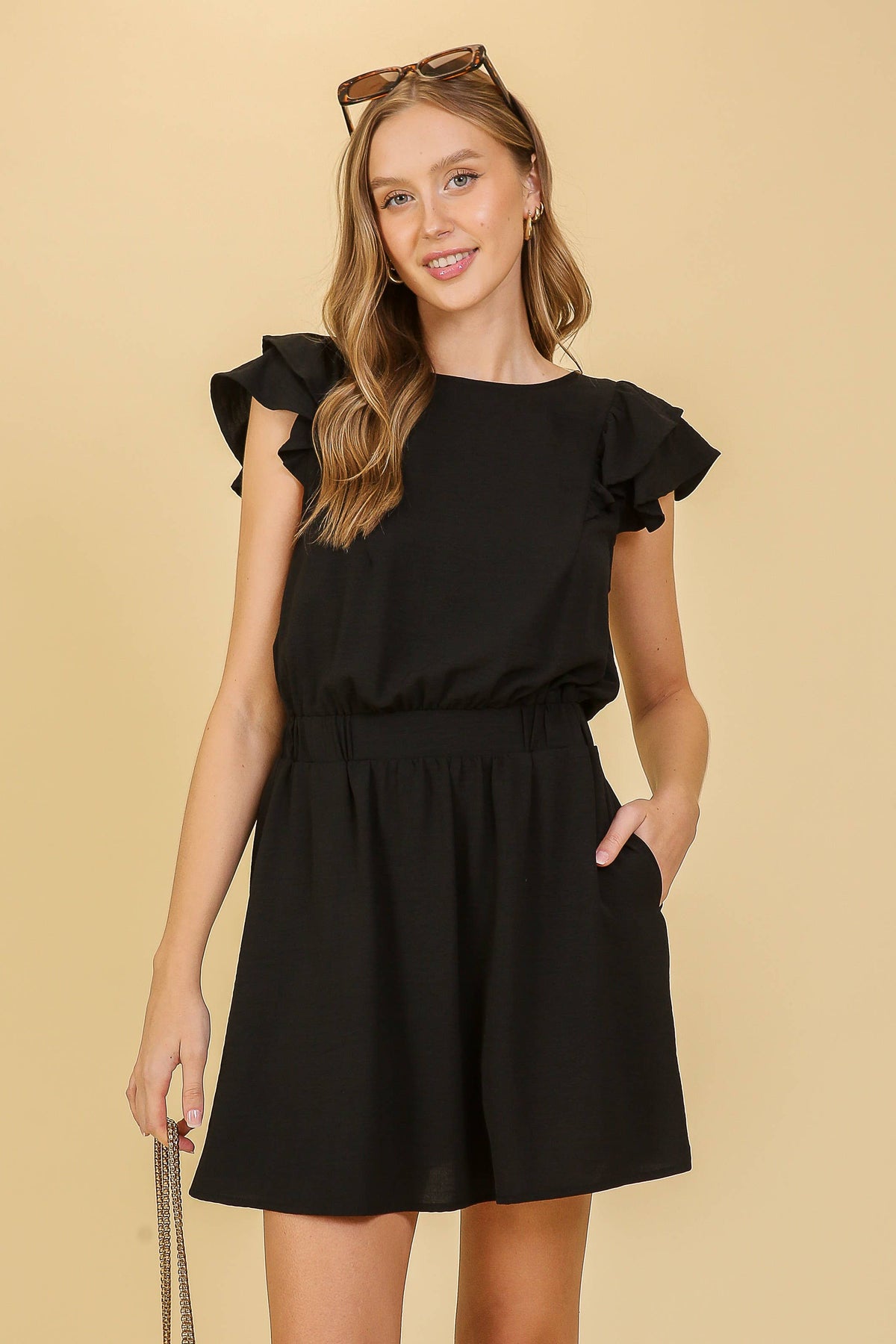 Tiered Sleeve Airflow Dress