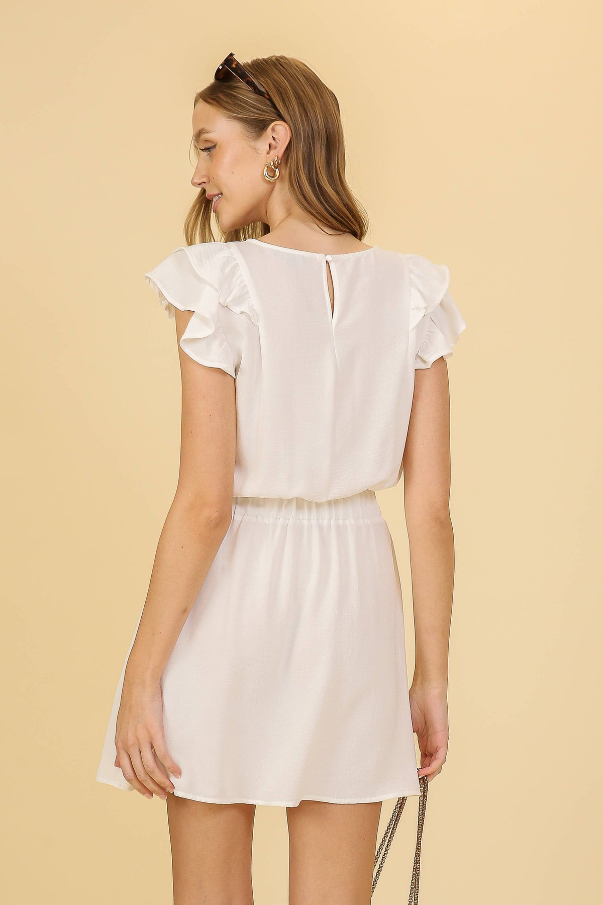 Tiered Sleeve Airflow Dress