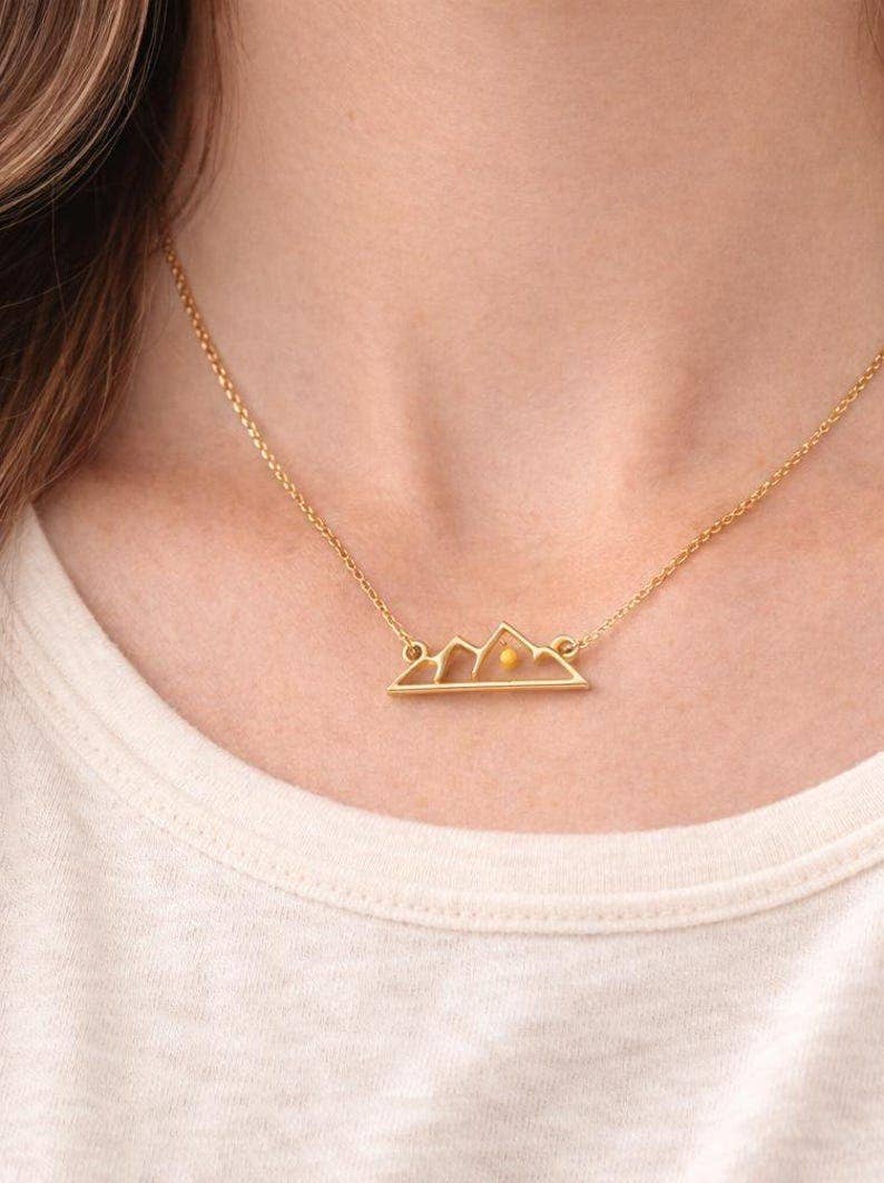 Class of 2026 Graduation Necklace, Mountain Mustard Seed Necklace Gift for Graduate, Faith Based Senior 2026 Gift, High School College Grad