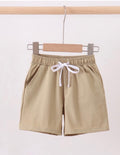 Khaki Pocket Performance Shorts