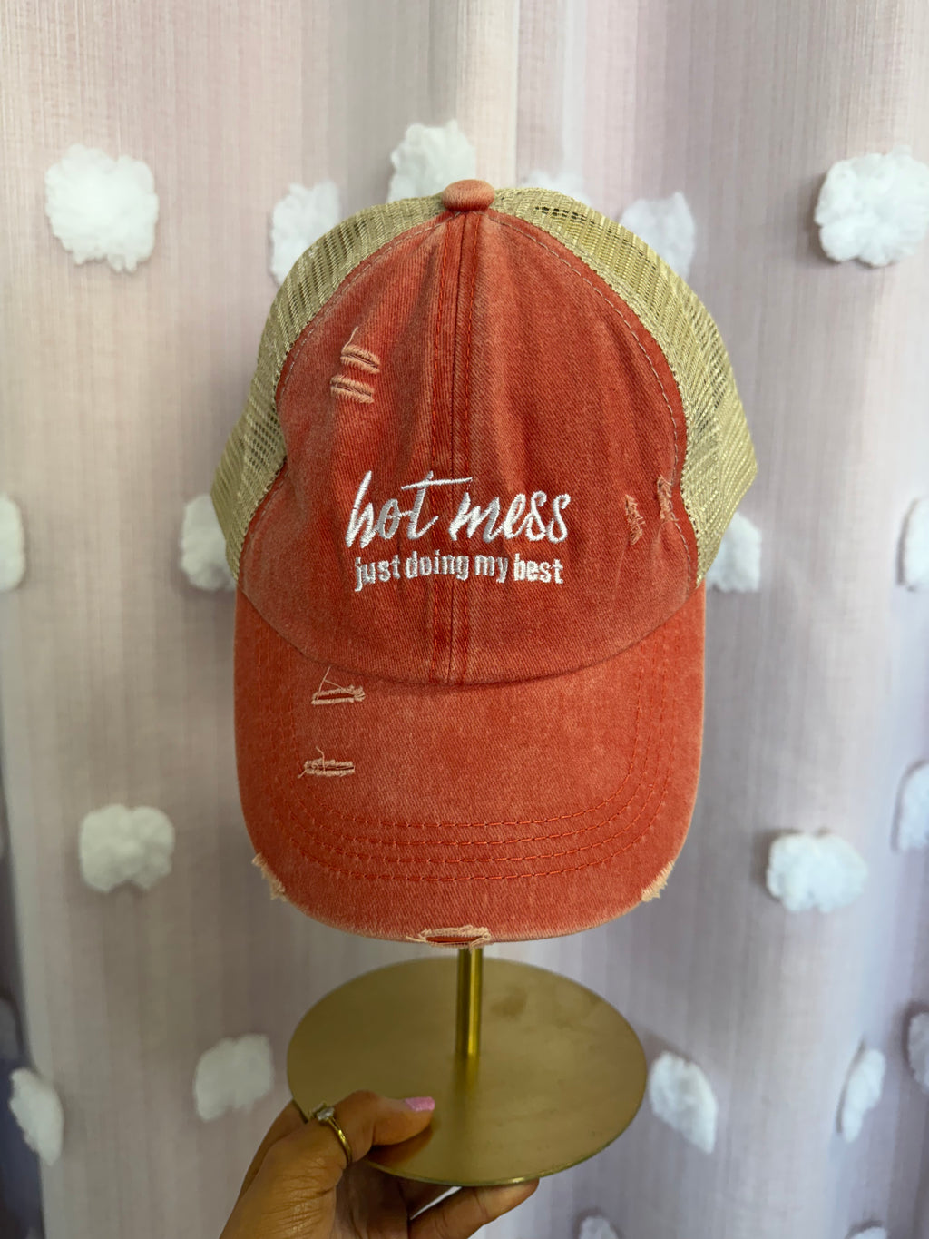 Hot Mess Hat