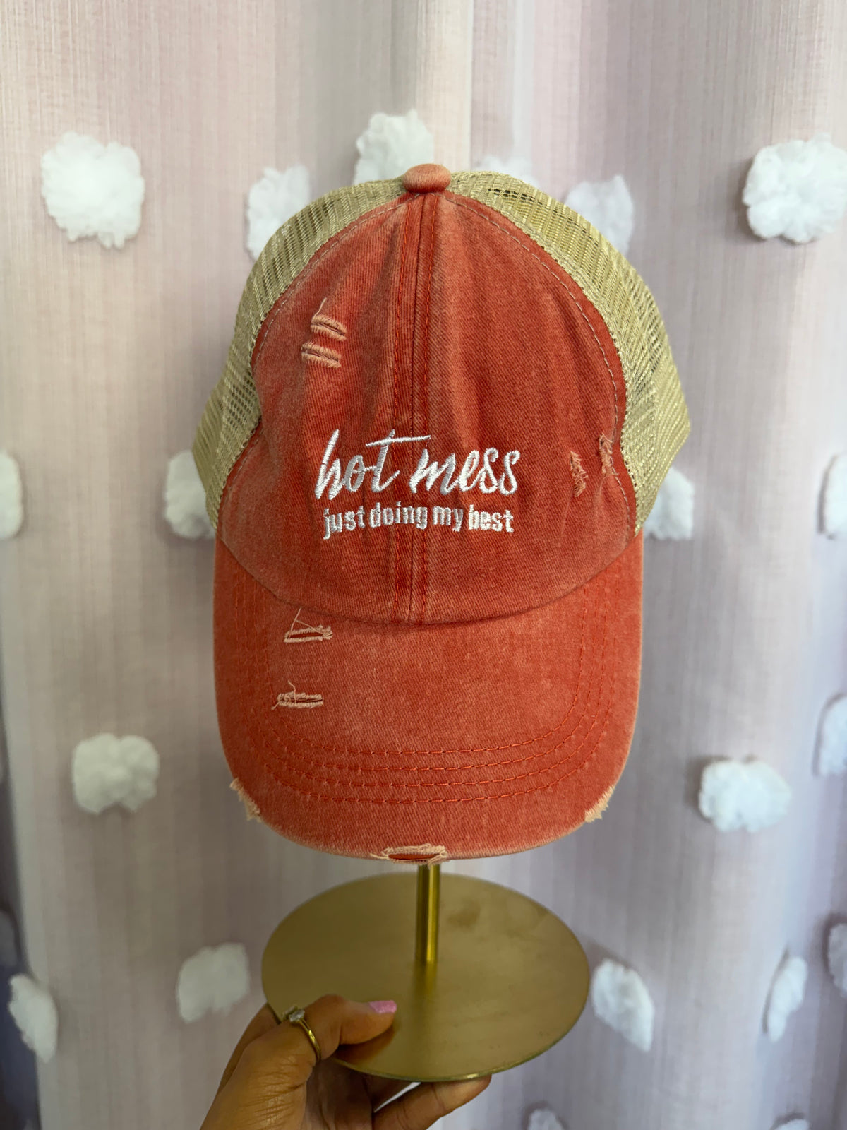 Hot Mess Hat