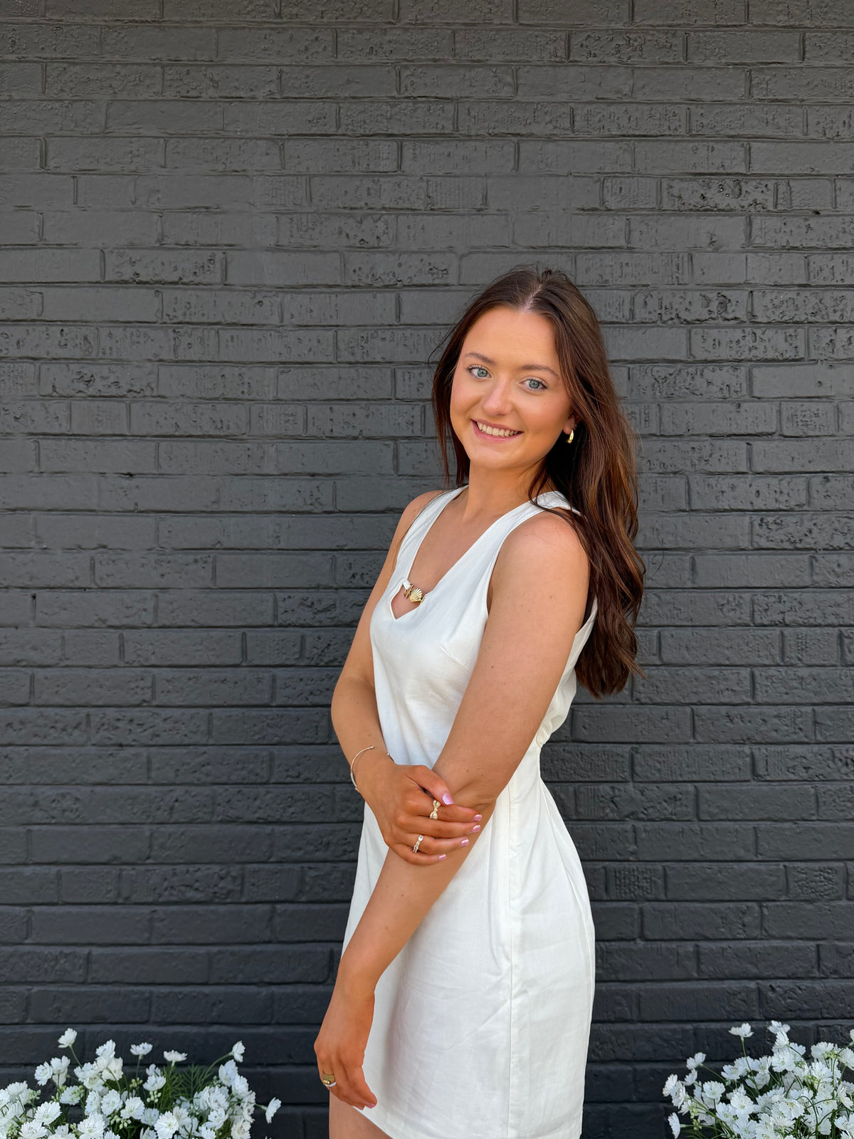 Amelia Linen Dress
