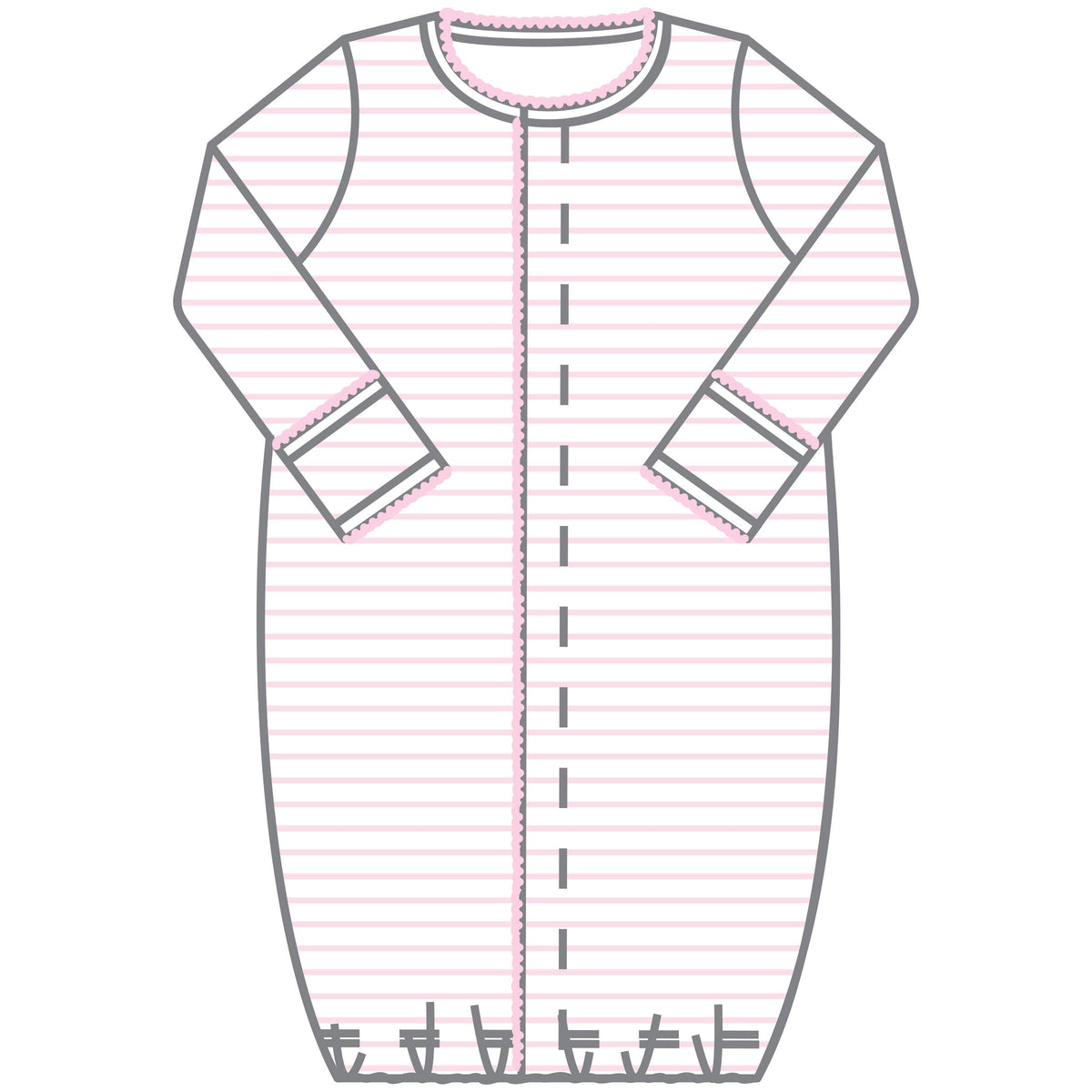 Mini Stripes Converter - Pink