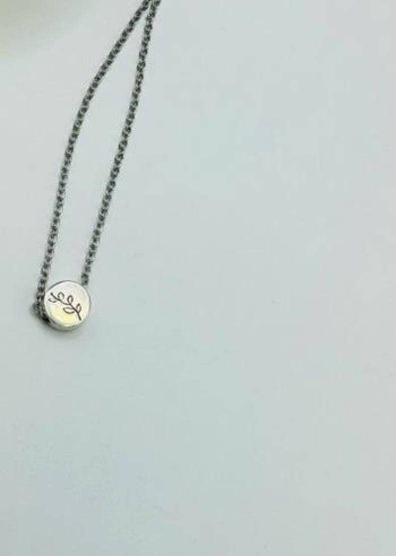 Faith-Based Graduation Gift for Girl – Vine Necklace with Scripture Card