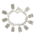 Bracelet 10 Commandments Oval Links