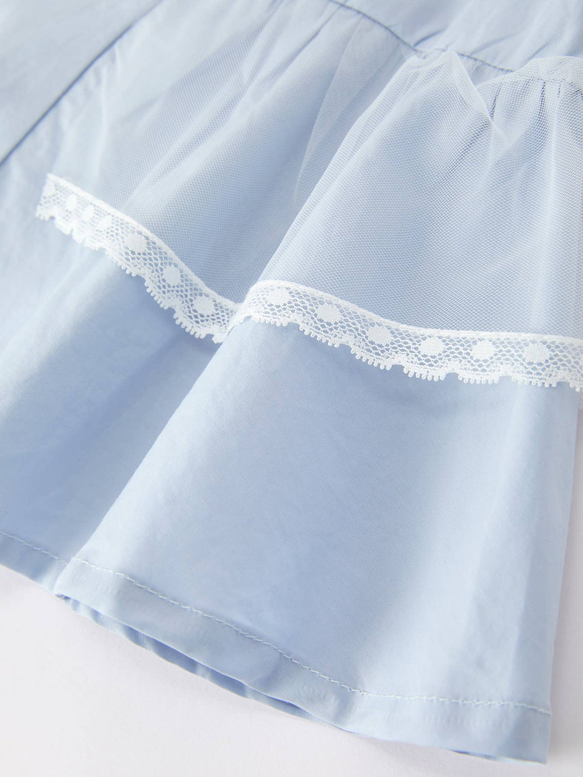 Girls Ruffle Sleeve Top & Wide Leg Pants Set