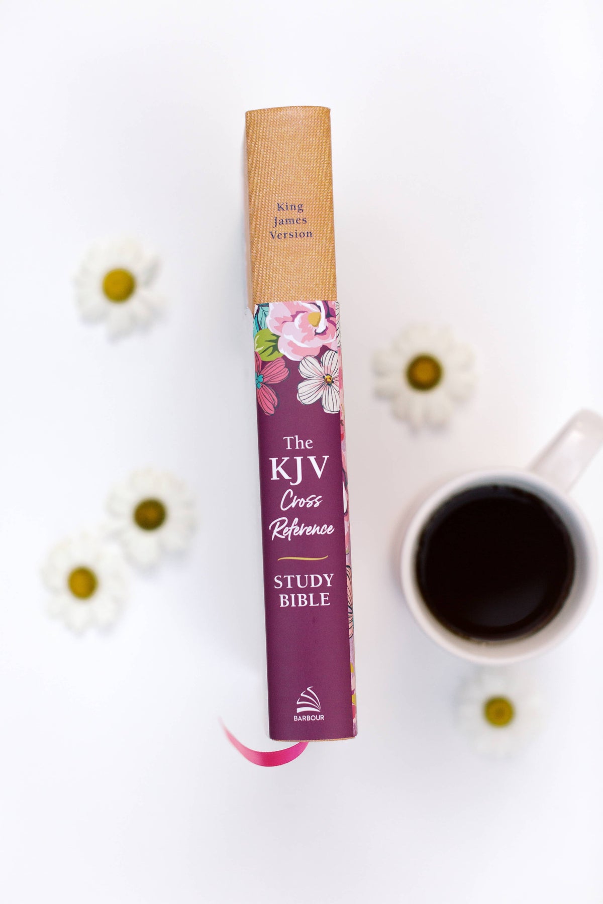 KJV Cross Reference Study Bible (Marmalade Blossoms)