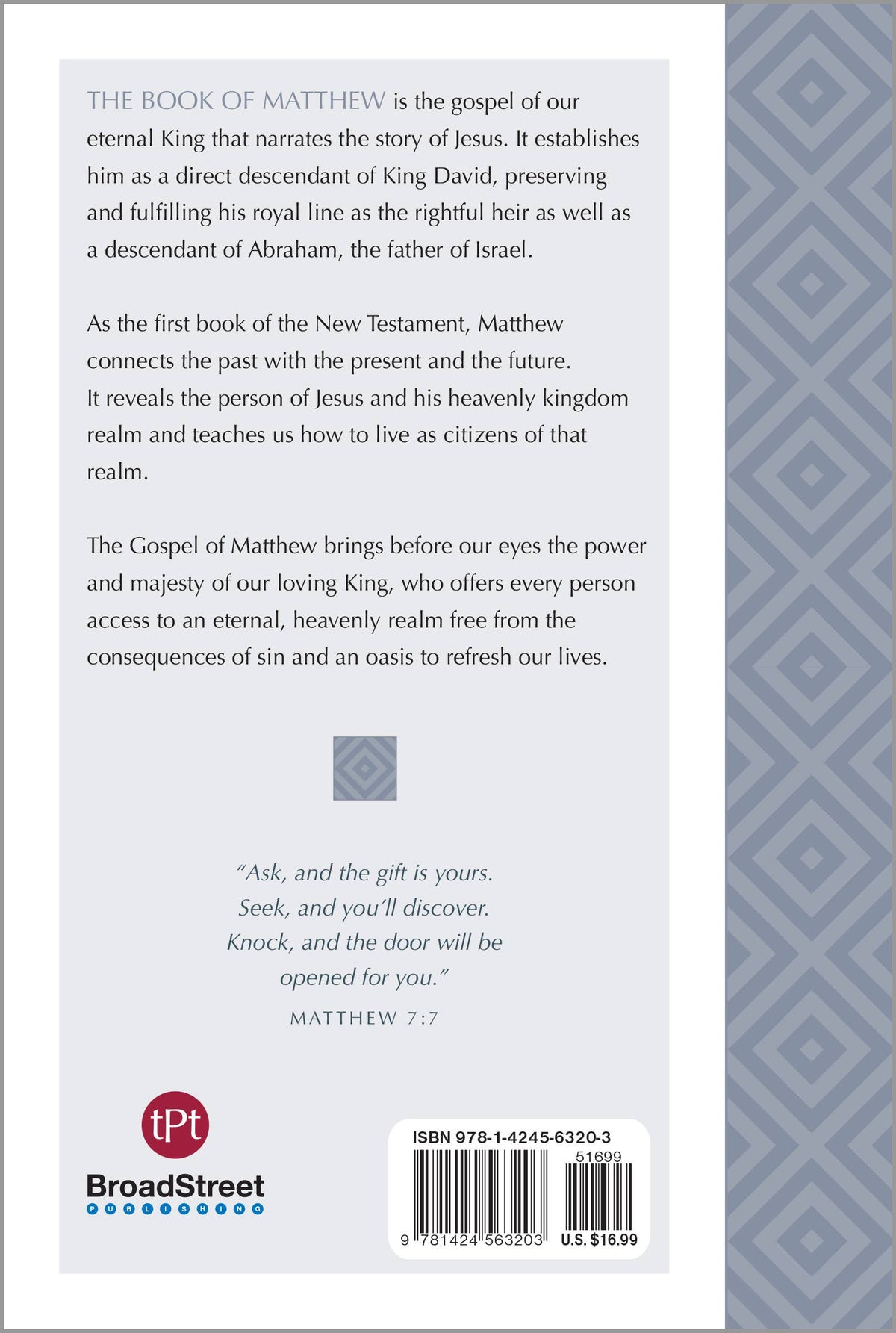 The Passion Translation: Matthew