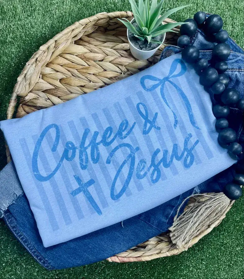 Coffee and Jesus (Gildan Tee)