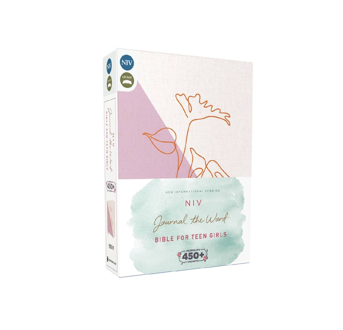 NIV Journal the Word Bible for Teen Girls Lavender/White