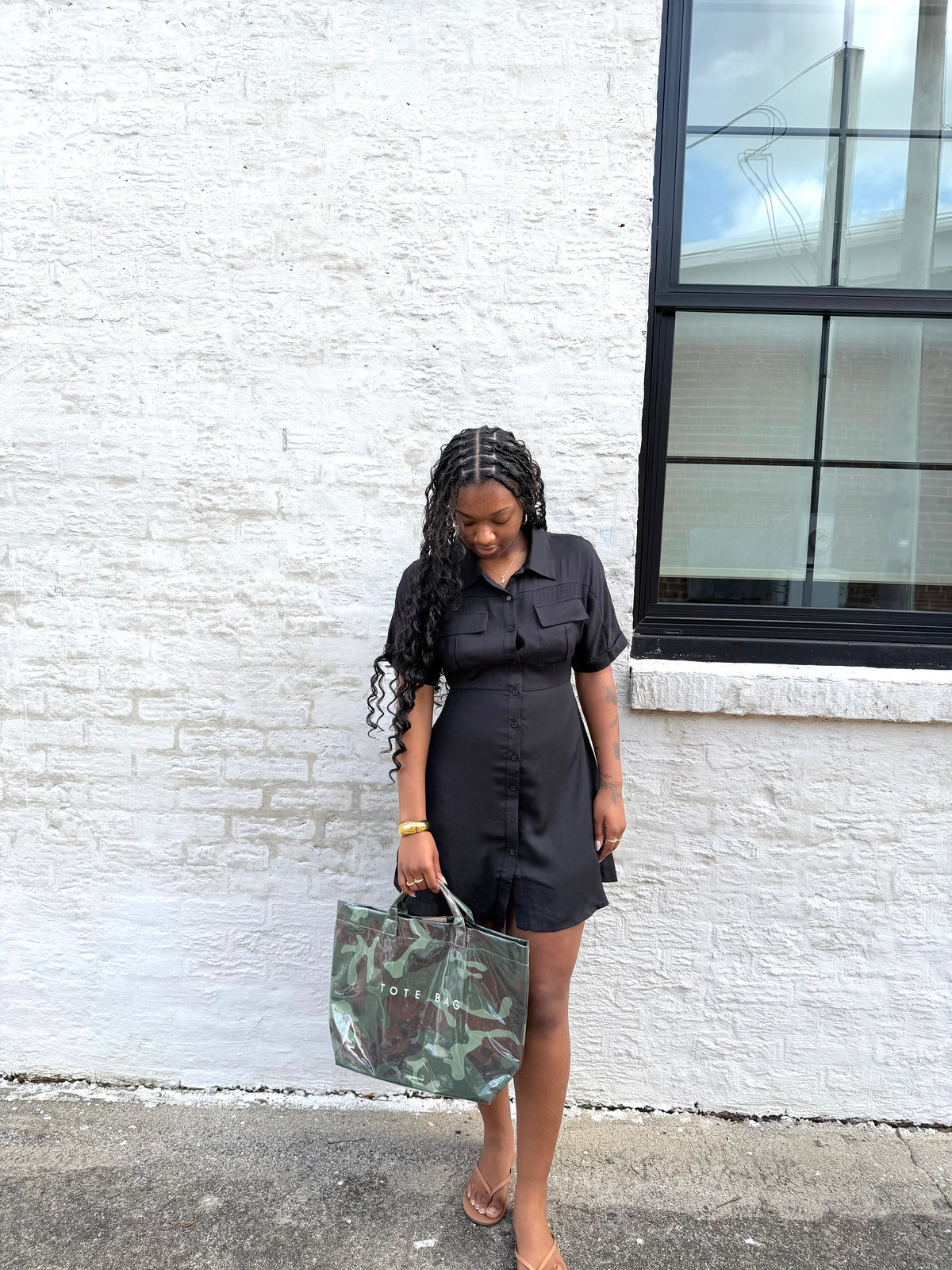 Button Down Shirt Dress