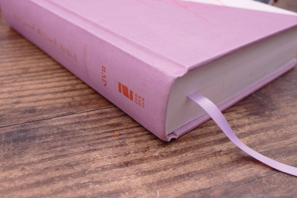 NIV Journal the Word Bible for Teen Girls Lavender/White