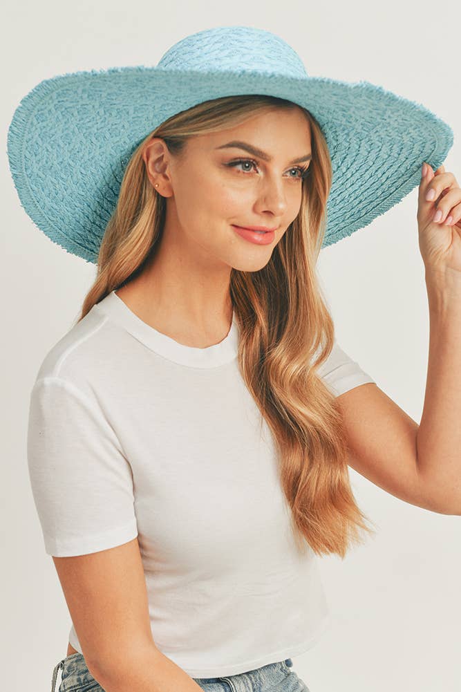Solid Floppy Sun Hat