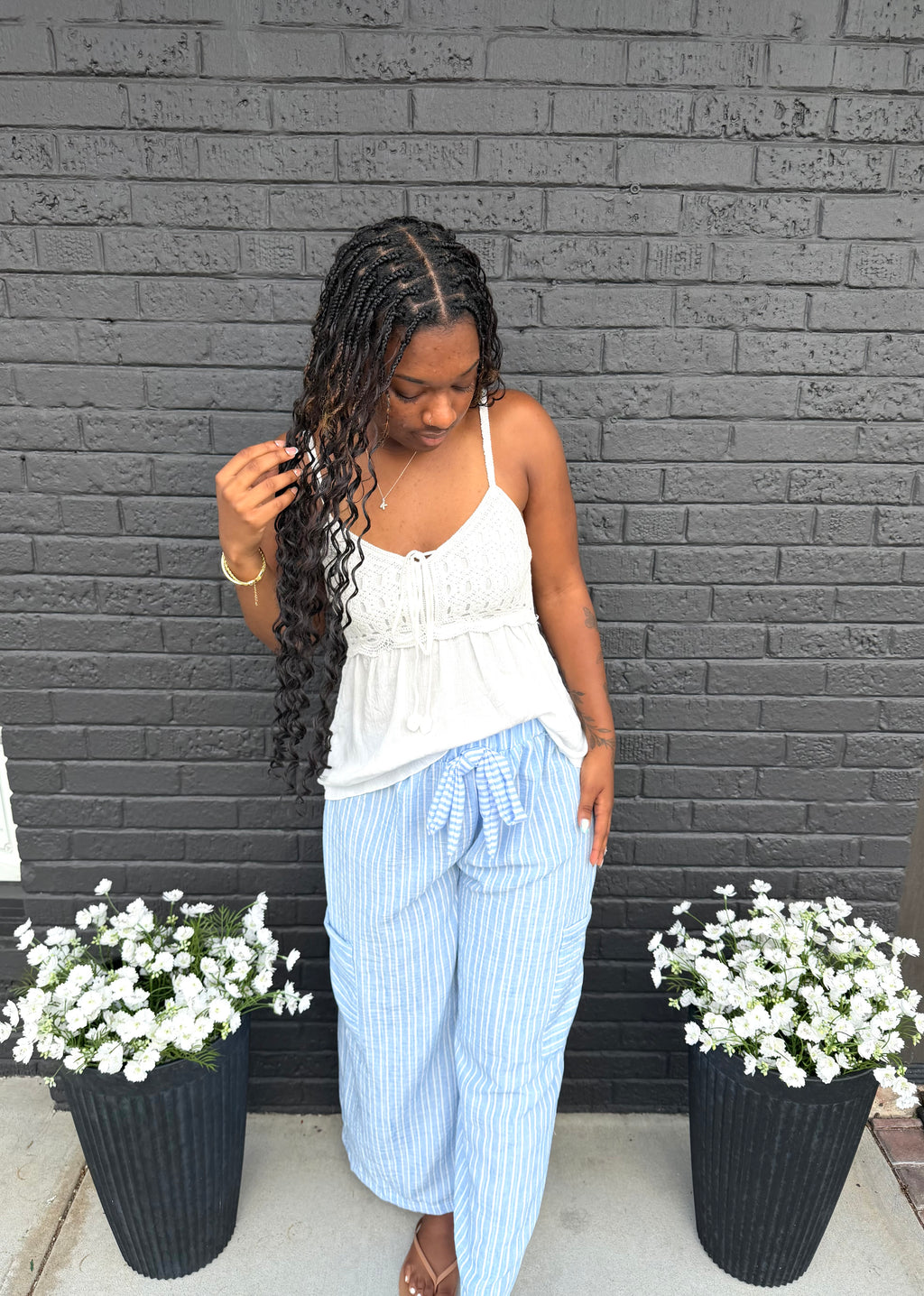 Coastal Breeze Striped Pants