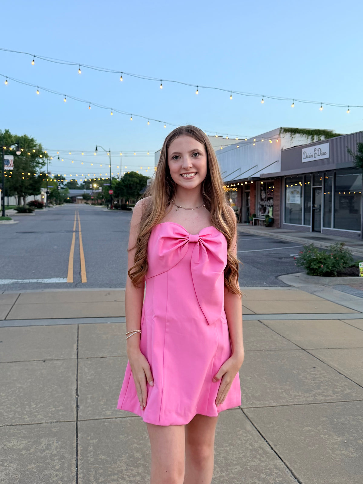 Pink Bow Dress