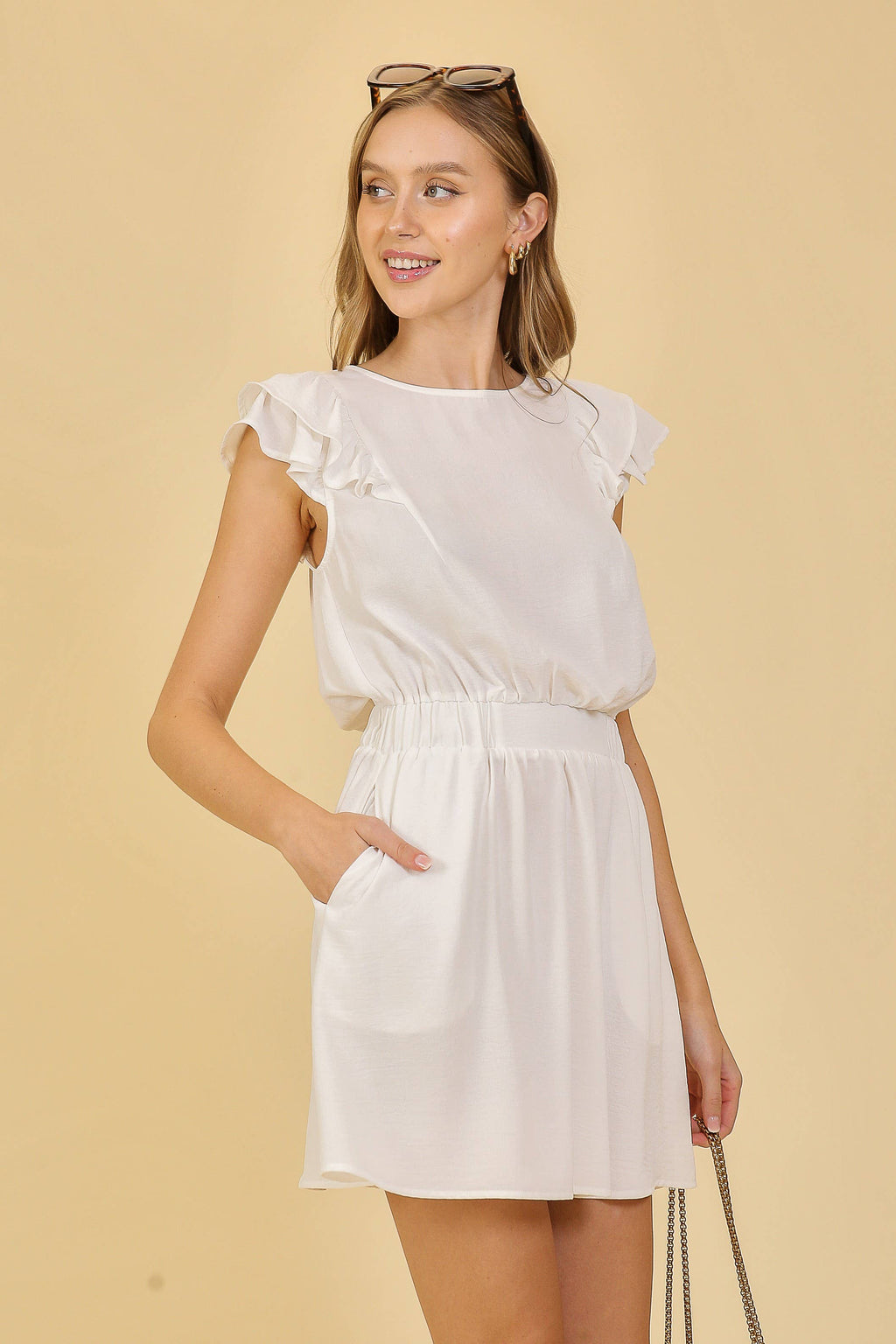 Tiered Sleeve Airflow Dress