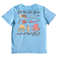 Kids' Sea Creatures Short-Sleeve Tee