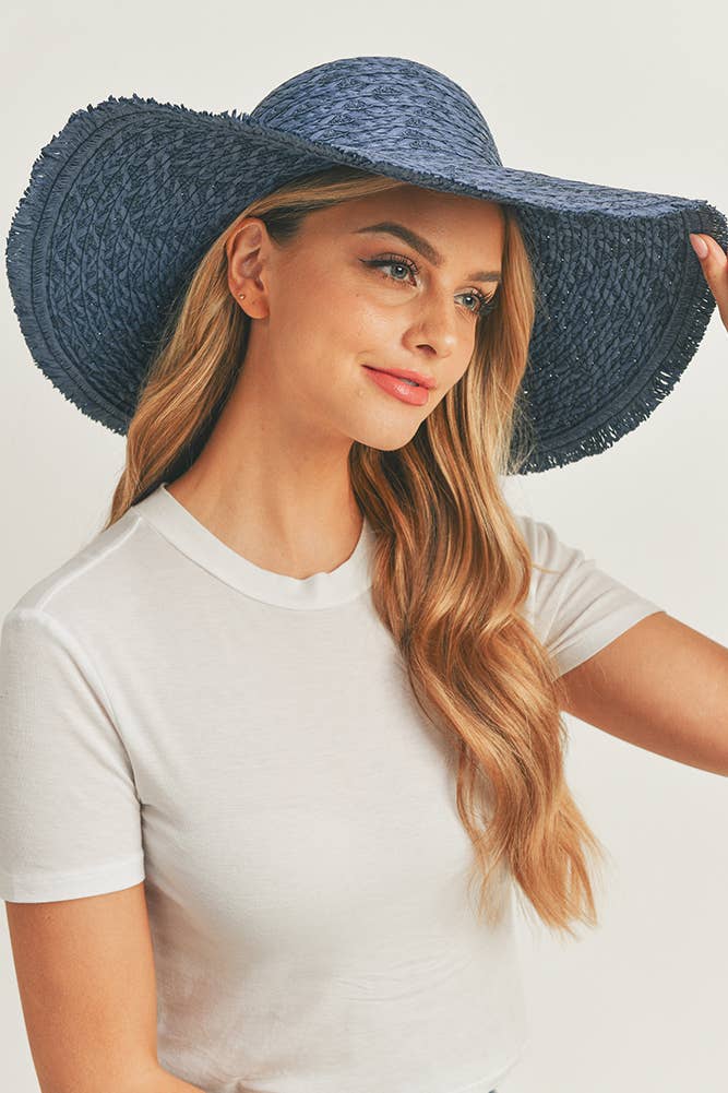 Solid Floppy Sun Hat