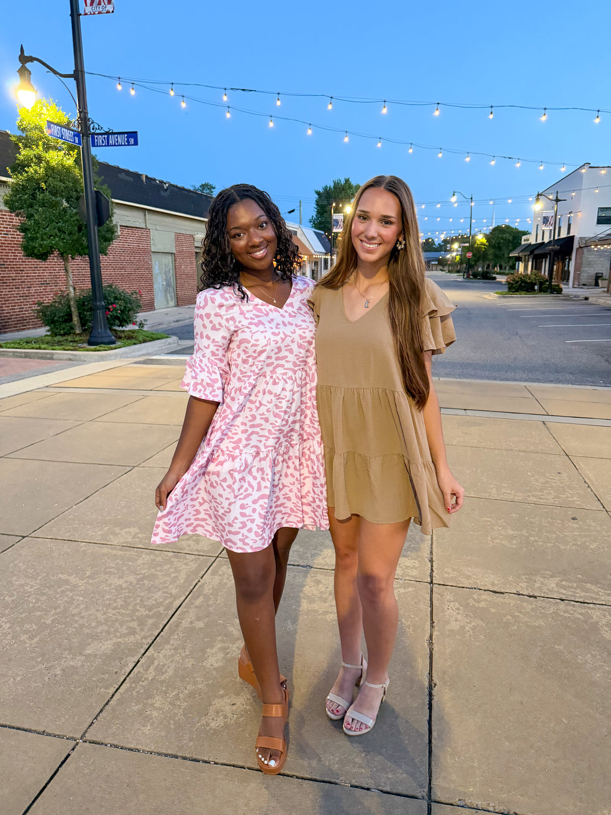 Airflow Tiered Mini Dress