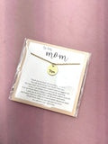Mom necklace - Gold