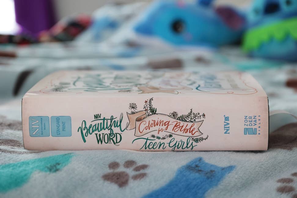 NIV Beautiful Word Coloring Bible for Teen Girls
