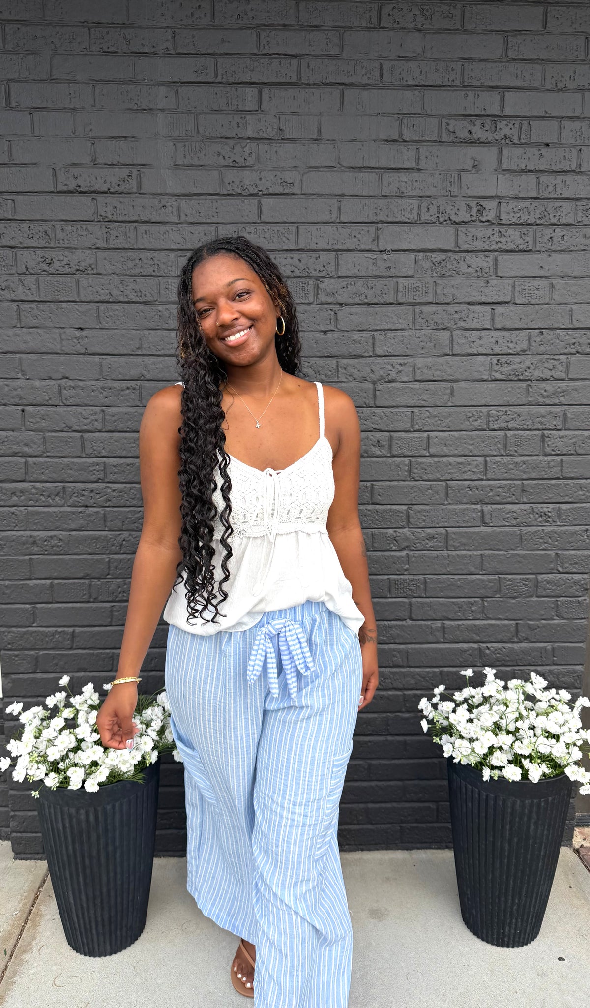 Coastal Breeze Striped Pants