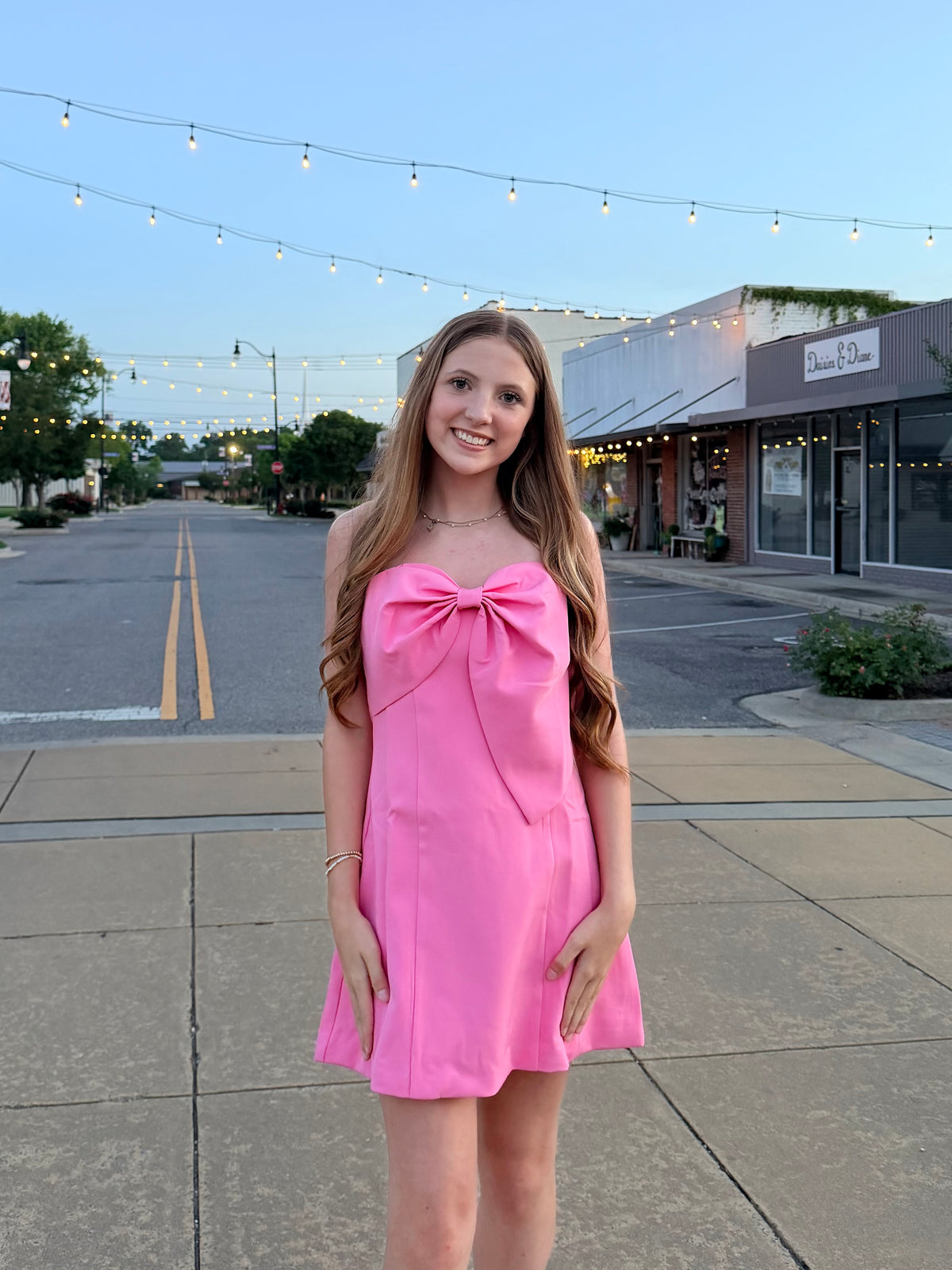 Pink Bow Dress