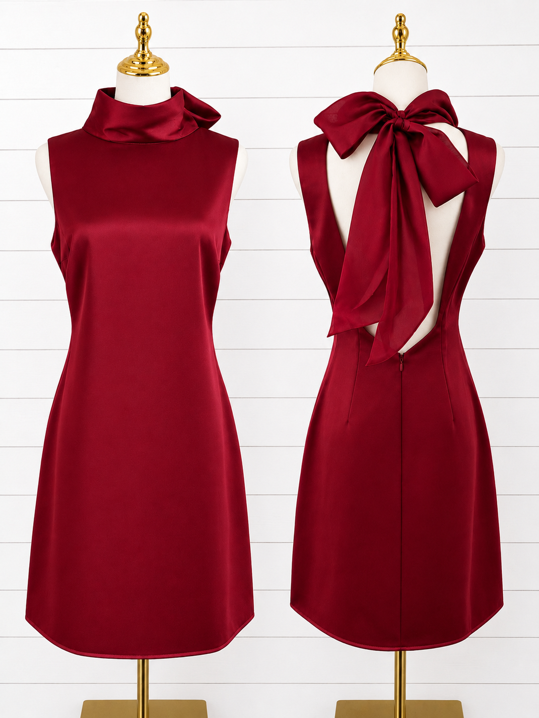 Back Bow Beauty Dress