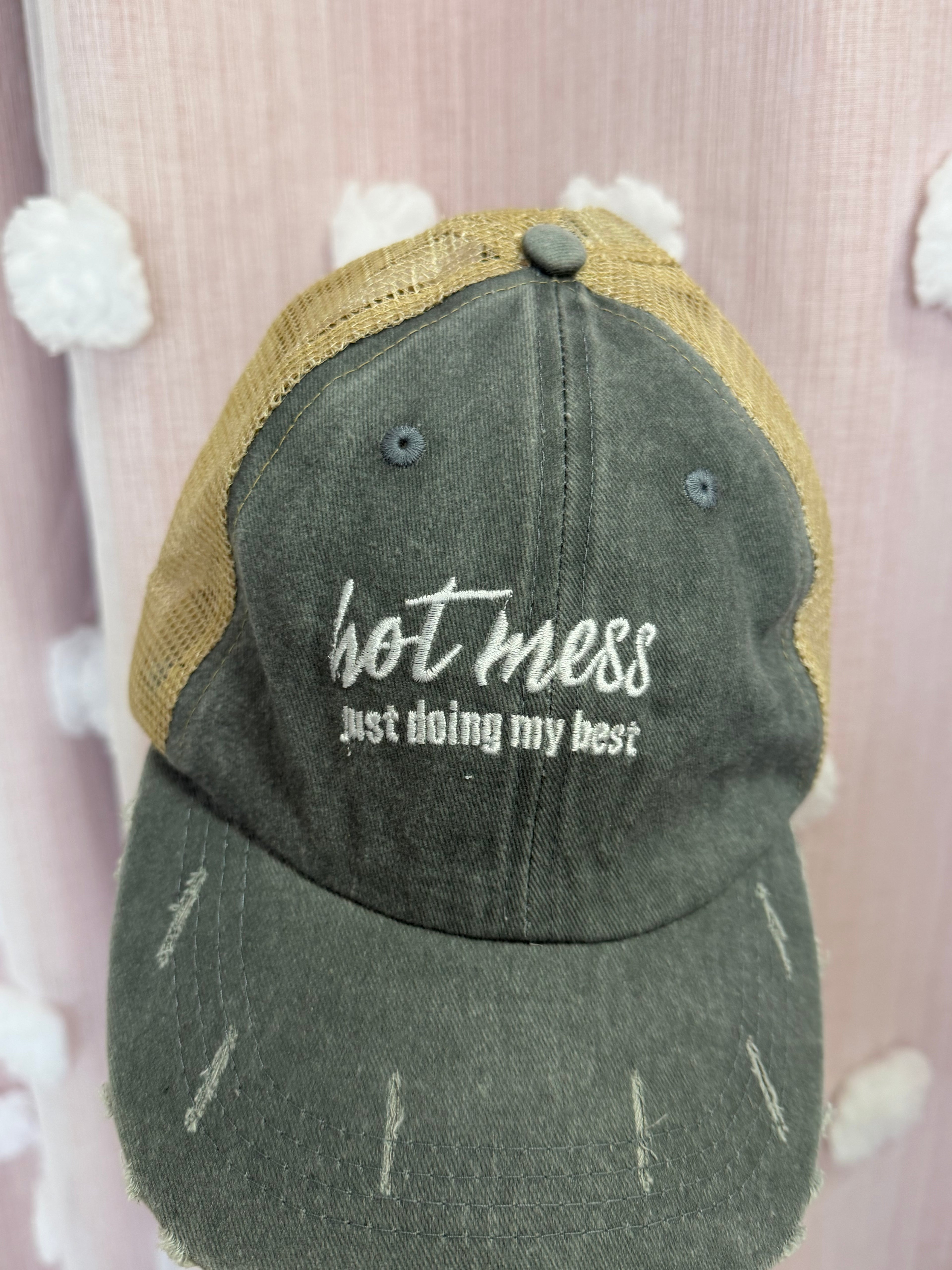 Hot Mess Hat