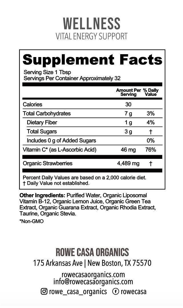 VITALITY | Energy Support | 16 oz