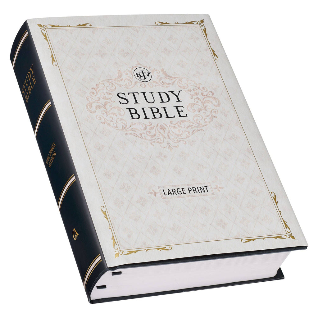 KJV Study Bible LP Hardcover, Black