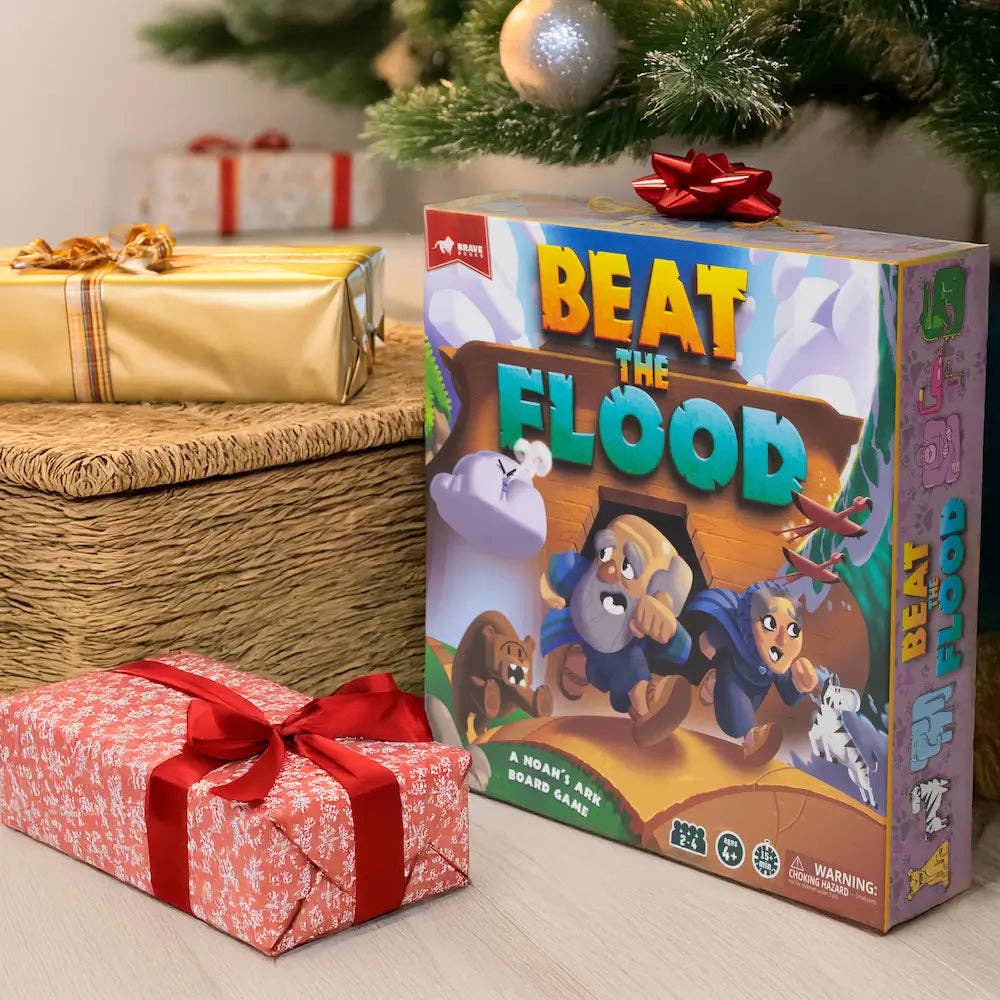 Beat the Flood: A Noah's Ark Board Game by BRAVE Books