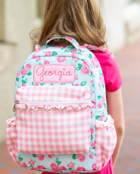 Girls Backpack - Watercolor Roses