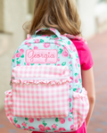 Girls Backpack - Watercolor Roses