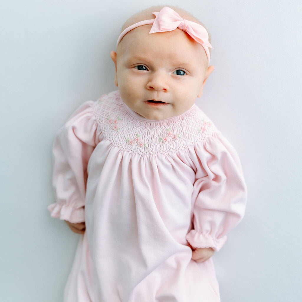 Willow's Classics Bishop Footie - Pink