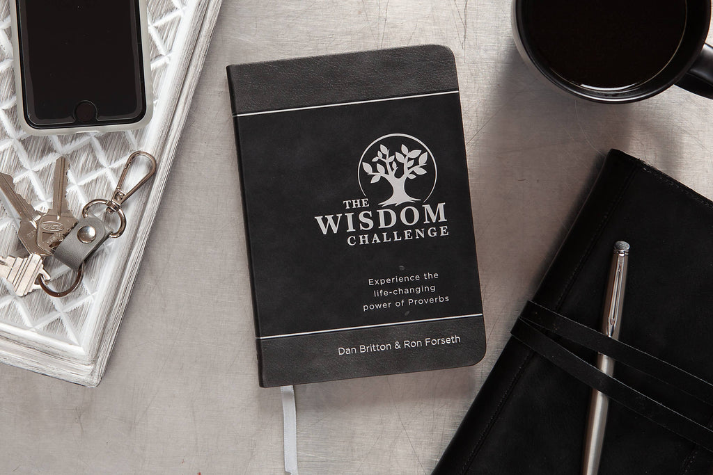 The Wisdom Challenge (Faux Leather Devotional)