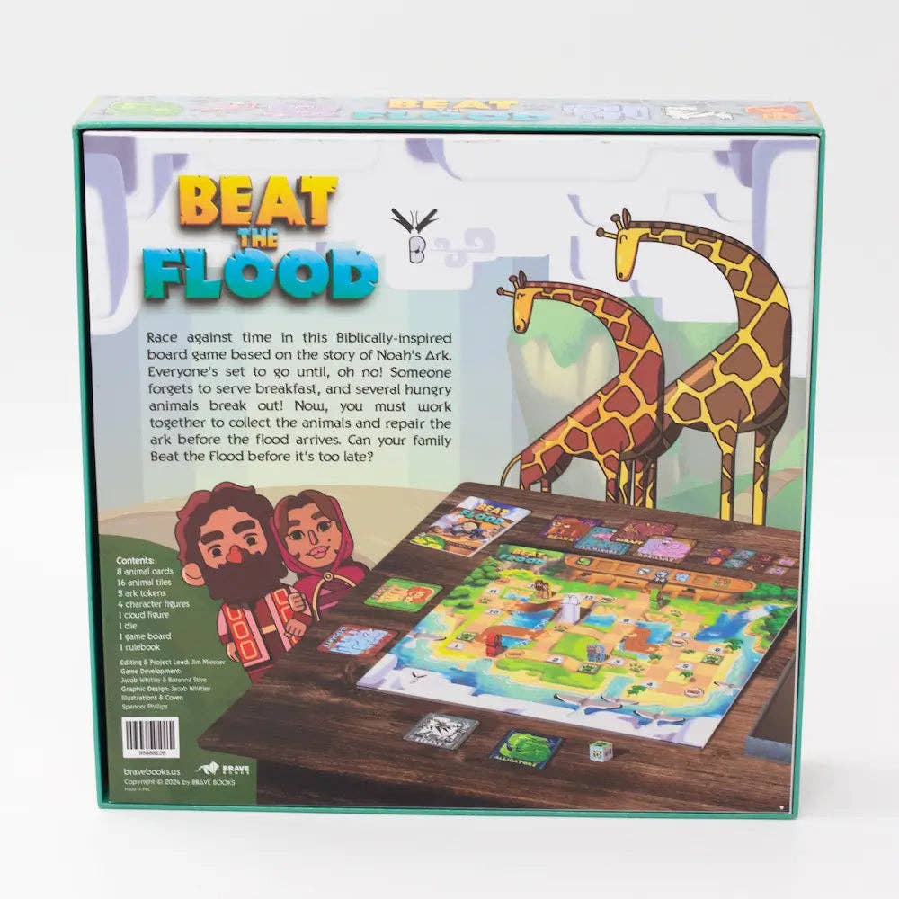 Beat the Flood: A Noah's Ark Board Game by BRAVE Books