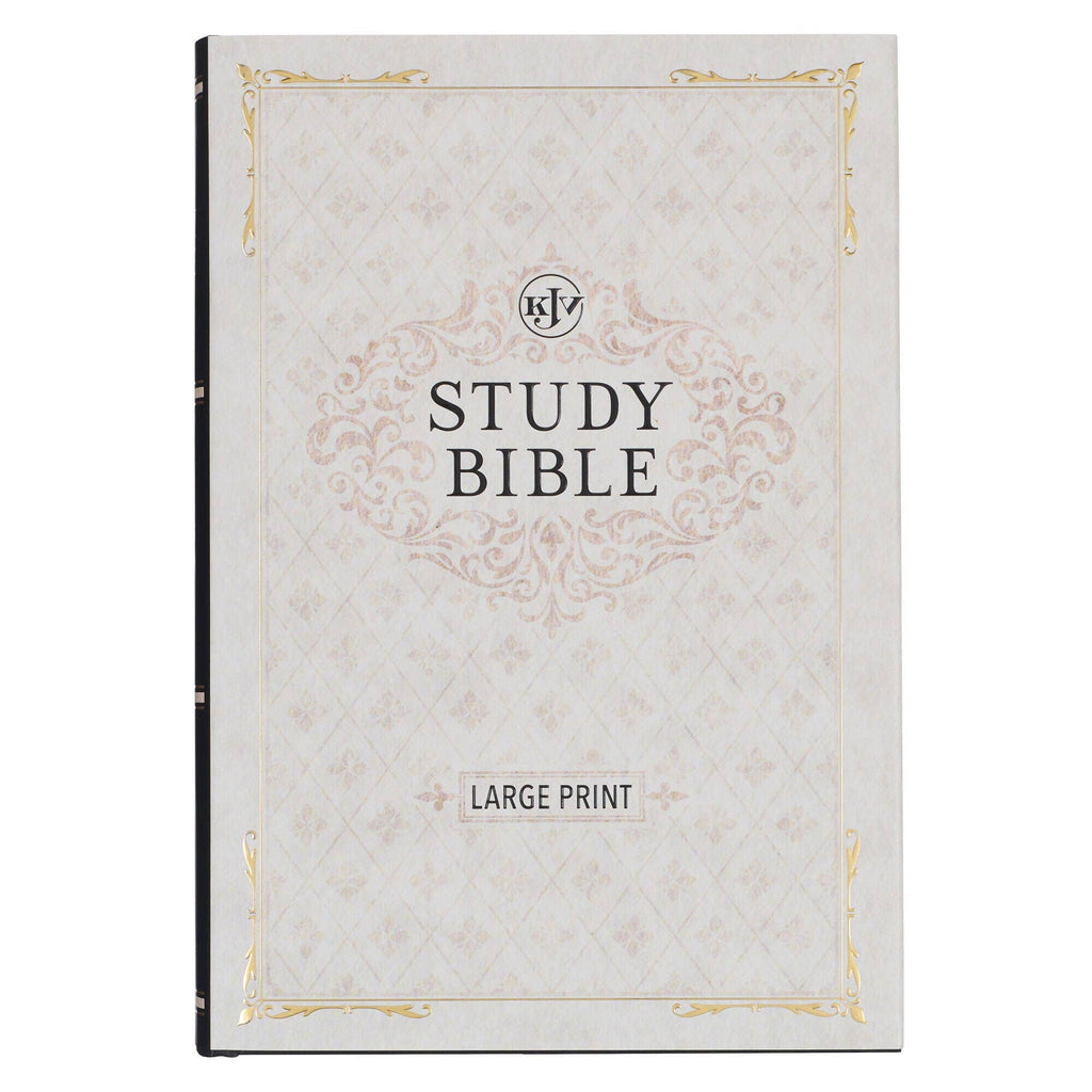 KJV Study Bible LP Hardcover, Black