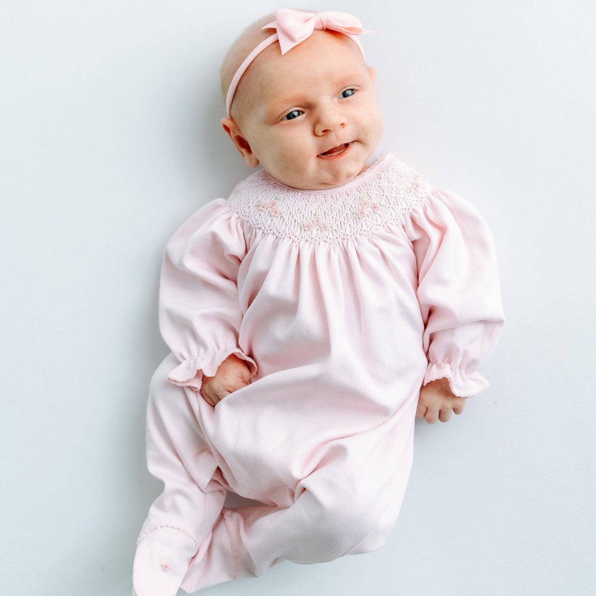 Willow's Classics Bishop Footie - Pink
