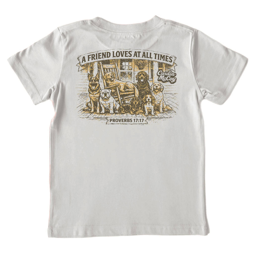 Kids' A Friend Loves Short-Sleeve Tee