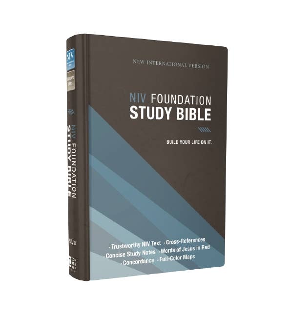 NIV Foundation Study Bible, Hardcover