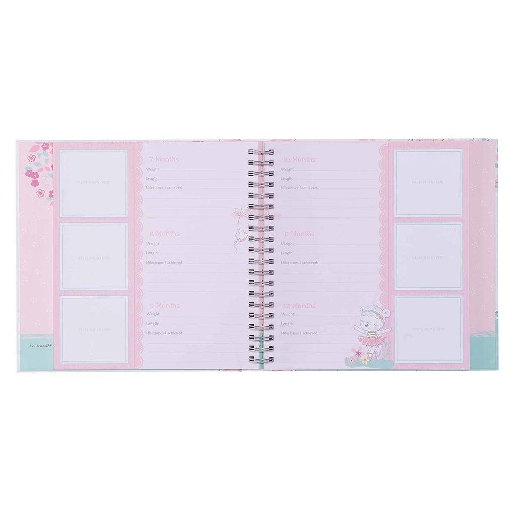 Memory Book Our Baby Girl's First Year Padded Hardcover