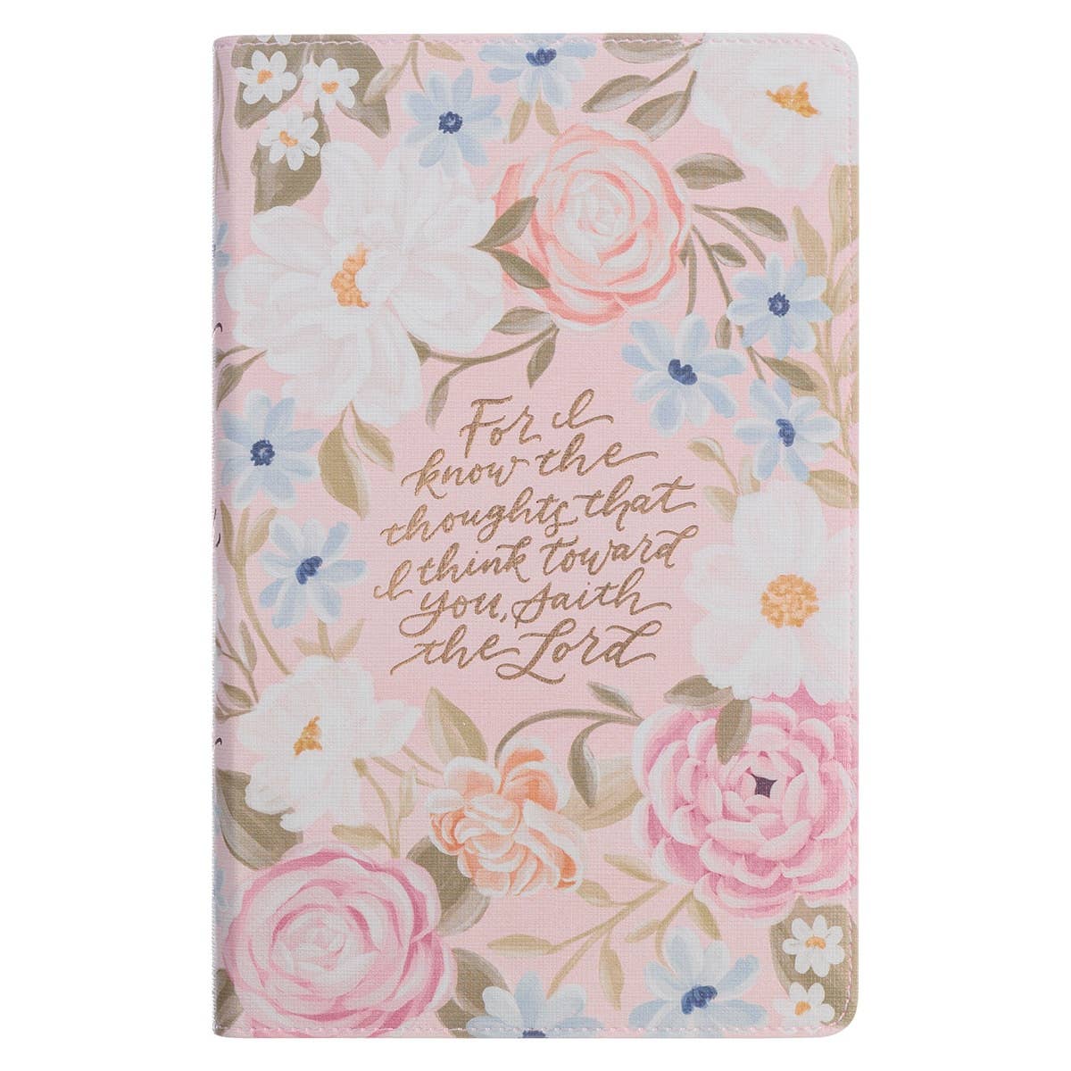 KJV Bible Giant Print Standard-size Faux Leather FloralPrint
