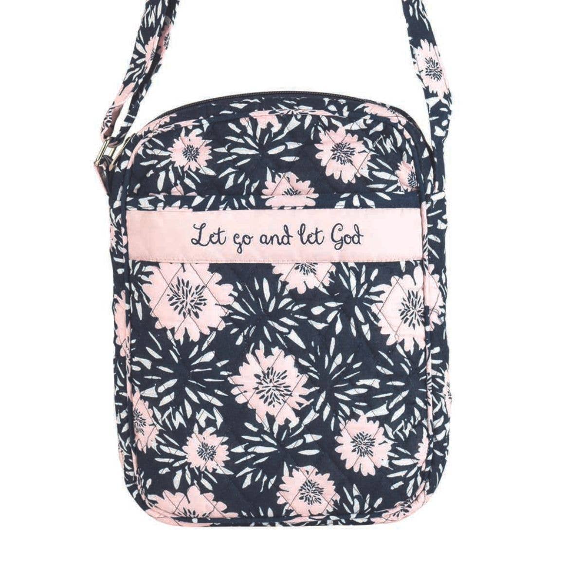 Let Go And Let God Bible Tote Large