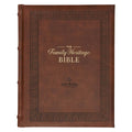 NLT, The Family Heritage Bible Hardcover, Brown
